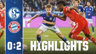 Gute Leistung gegen starke Bayern | FC Schalke 04 - FC Bayern München - 0:2 | Highlights & Stimmen