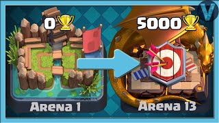 From 0 to 5000 trophies! How to finish Clash Royale fast / Clash Royale