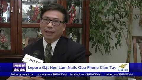 Leporu Đặt Hẹn Làm Nails Qua Phone Cầm Tay