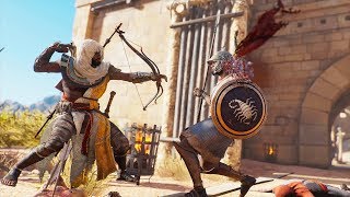 Assassin's Creed Origins: Stealth Kills - Outpost Clearing - Gameplay #26