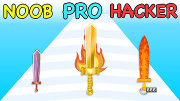 NOOB vs PRO vs HACKER in Sword Melter