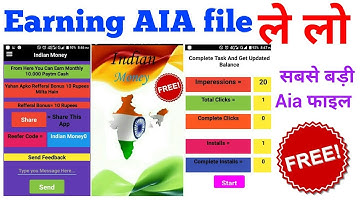 [ New Earning App AIA File ] Task Limit High quality New app | 101% Gauranted No Adsense Suspende |