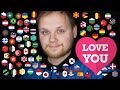 Whispering 💗 I love you ❤️ for Valentines day in your language [ASMR]