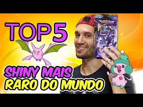 TOP 5 SHINY MAIS RAROS DO MUNDO de POKEMON GO 2020, Unboxing Deck Necrozma  TCG