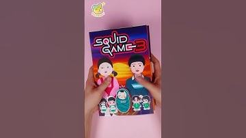 📕Handmade Squid Game3 Game Book❤️‍🔥