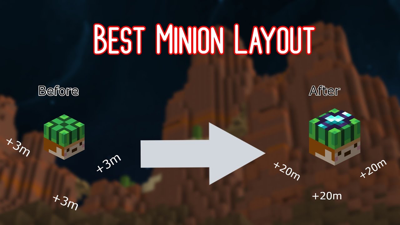 Best Minion Setup For Great Exp And Money (Hypixel Skyblock) YouTube