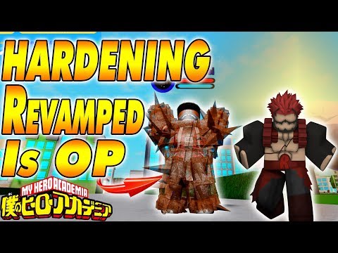 Hardening Revamped Is Op Boku No Roblox Remastered Youtube
