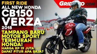 All New Honda CB150 Verza | First Ride Review | GridOto