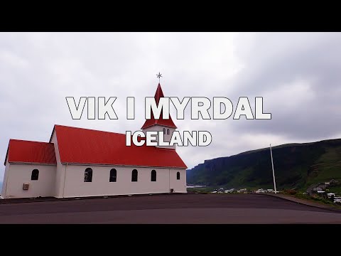 Vik I Myrdal, Iceland - Driving Tour 4K