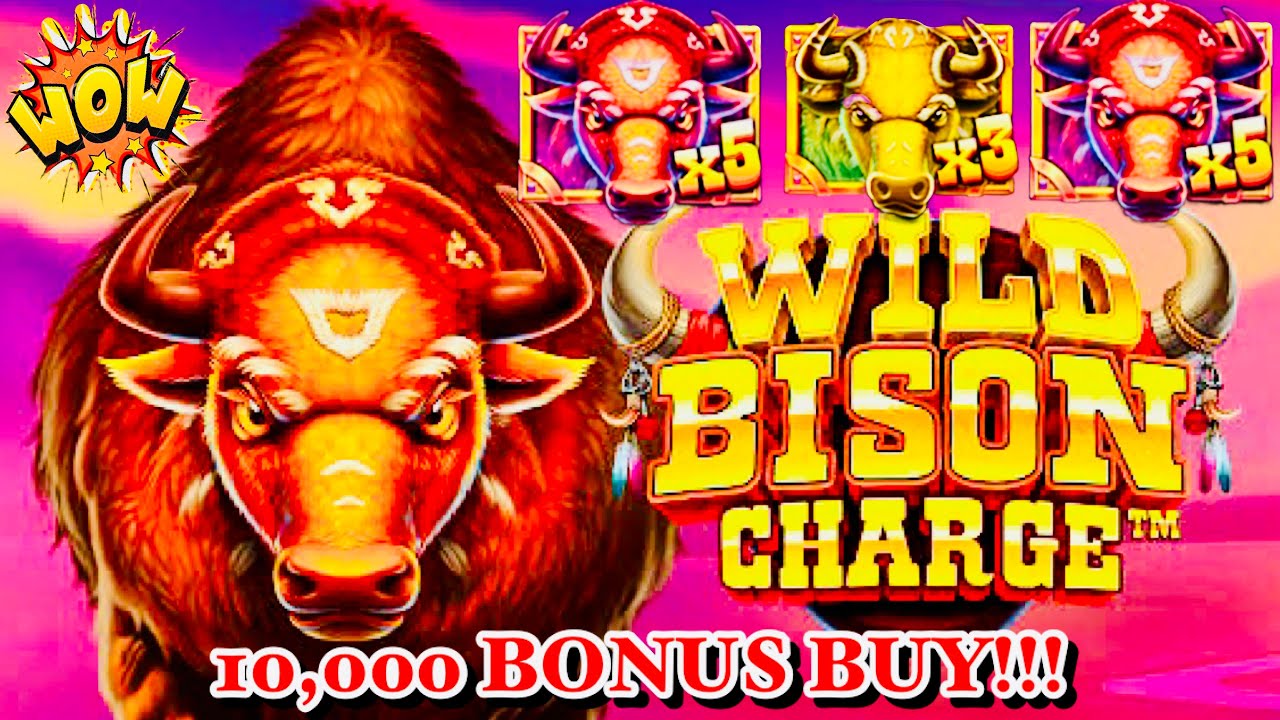 Pragmatic WILD BISON CHARGE 10,000 BONUS BUY! sinuwag ng buwenas 🤑👌🏻 ...