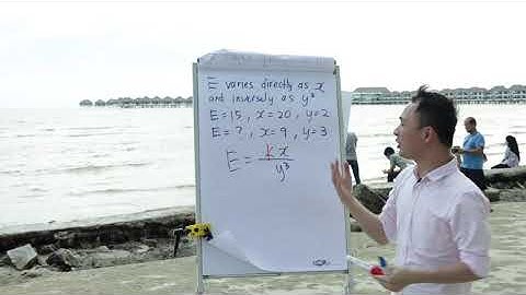 SPM Modern Math - Variation (Combine directly and inversely)