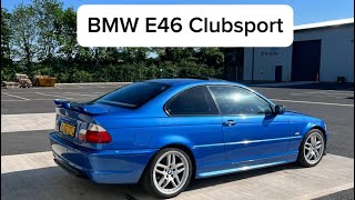 My BMW E46 Clubsport