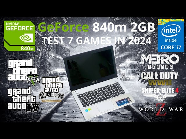 GeForce 840m 2GB + i7 4710HQ 16GB Ram (Asus X450J) - Test 7
