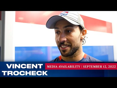 New York Rangers: Vincent Trocheck Interview | September 12, 2022