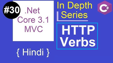 30. http verbs | with example | .NET Core 3.1 MVC Tutorial | Hindi