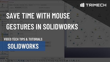 Save Time by Customizing Mouse Gestures in SOLIDWORKS