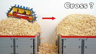 Ultimate Sawdust Gap Test for LEGO Tracked Vehicle | Smart Lego screenshot 5