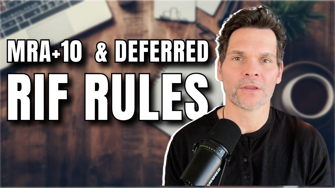 What Happens if You're RIF'd at MRA +10 or Only Eligible for a Deferred Pension?