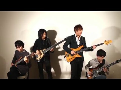 Automatic - 宇多田ヒカル covered by 4 Bass players
