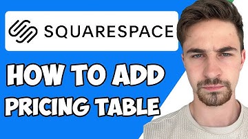 How to Add Pricing Table To Squarespace 2023