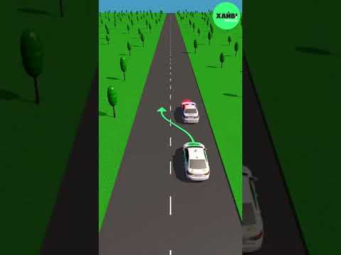 Обгон автомобиля с проблесковыми маячками. #Shorts #tiktok