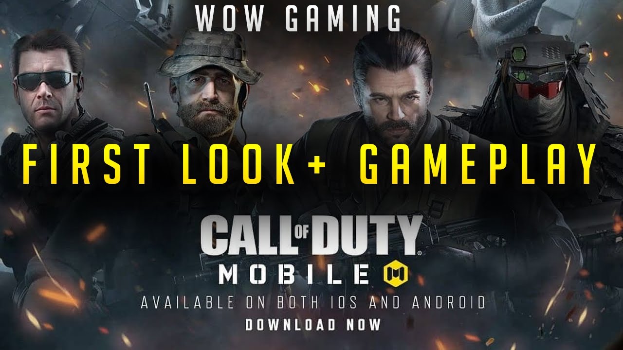 CALL OF DUTY MOBILE IS OUT FOR ANDROID & iOS || COD MOBILE LAUNCHED FIRST  LOOK COD MOBILE GAMEPLAY - 