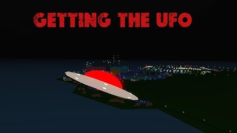 How to get the UFO in Pilot Training Flight Simulator (2022)