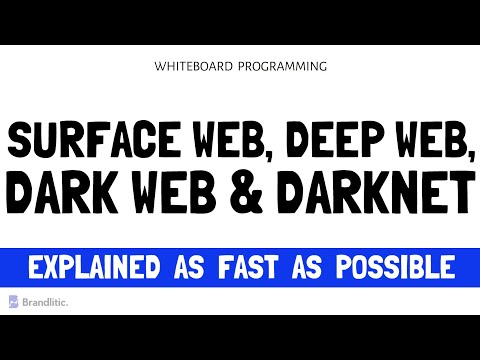 Vídeo: Qual é a diferença entre a Web superficial e a Web profunda?