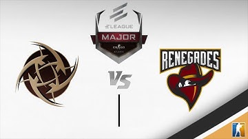 NiP vs Renegades [Map 1 BO1] ELEAGUE Major 2017 - Offline Qualifier