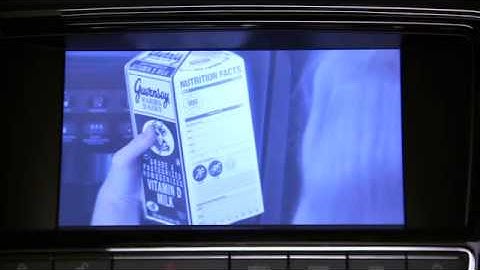 How to operate the audio/video system in the 2012 Jaguar XJ