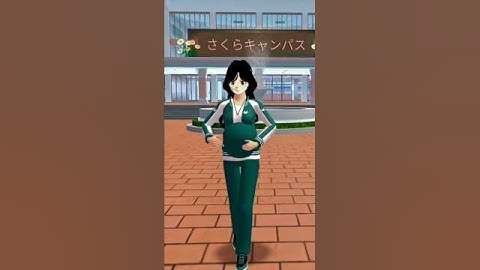 how to make squids game player no 222 in sakura school simulator #sakuraschoolsimulator