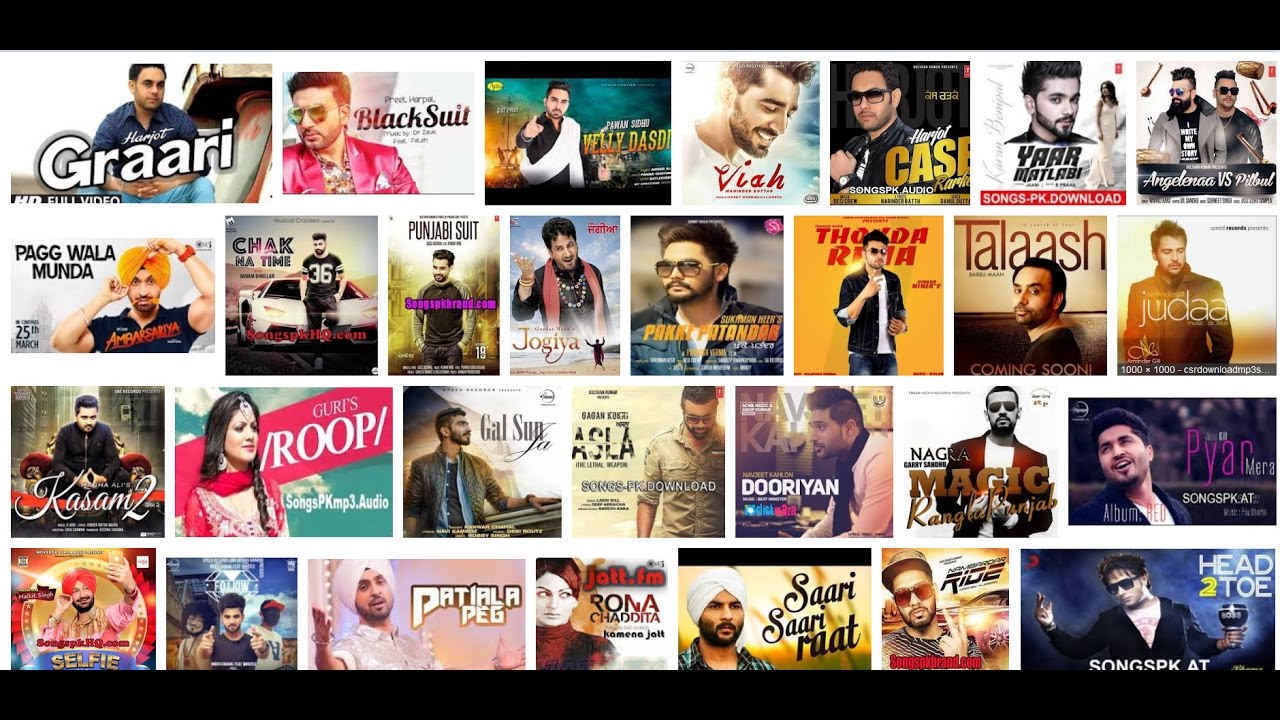 Top 50 New Punjabi Songs mix Mp3 Download Latest Punjabi 2016 - YouTube.