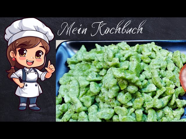 Rezept für Spinatspätzle