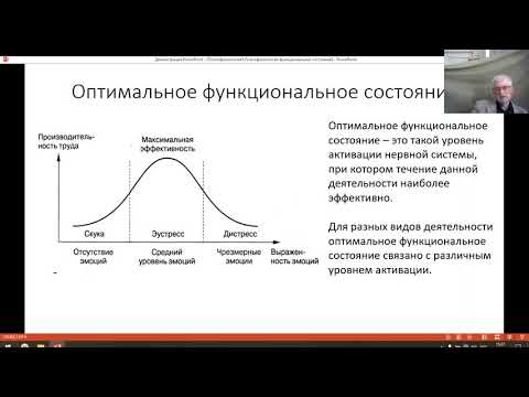 Психофизиология 5, Функциональных состояний. Хандожко И И ,МГОУ