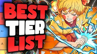 THE BEST CHARACTER TIER LIST!!! |Demon Slayer The Hinokami Chronicles|