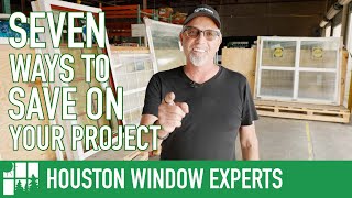 Seven Ways To Save Money On Your Window & Door Project