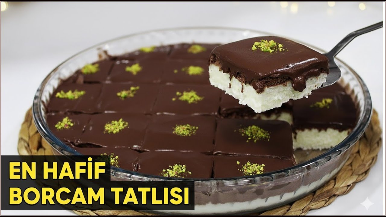 REKOR HAFİF Tatlı! 🍰 Sadece 1 Borcamla Bütün Aileyi Doyur (Yiyen Tarif Soruyor! 🤫)