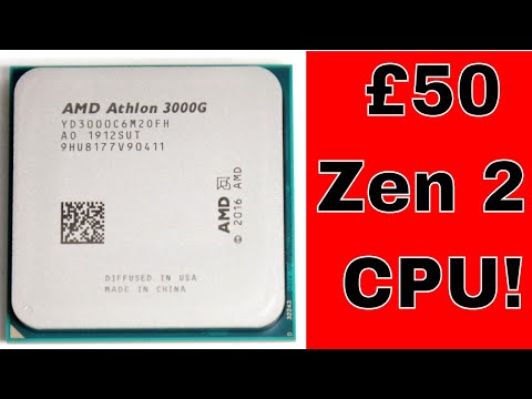 AMD Athlon 3000G Review, An Unlocked £50 Value CPU, Testing, overclocking and Review