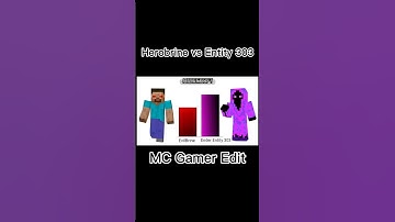 Herobrine vs Entity 303 power levels