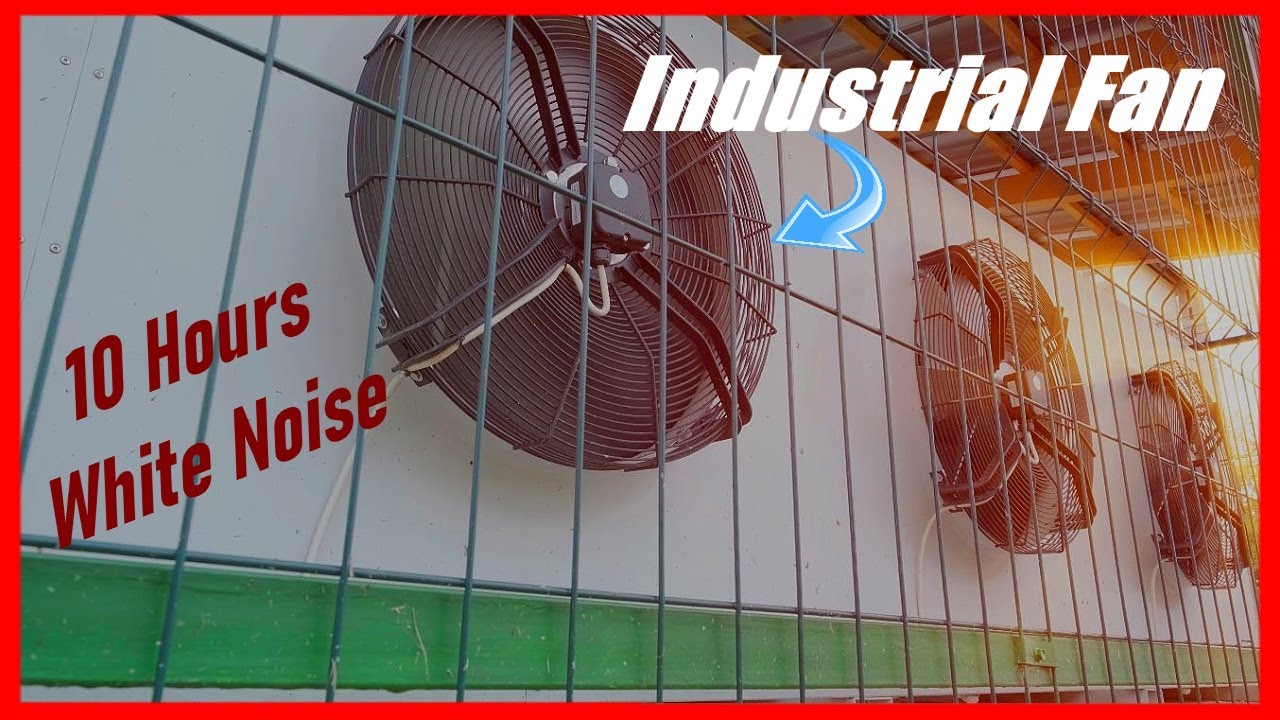 Relaxing Industrial Fan Noise for Sleep Instantly, White Noise 10 Hours
