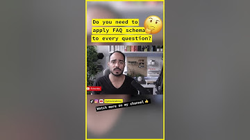 Do you need FAQ schema on every page of your website? 🤔  (The Truth)