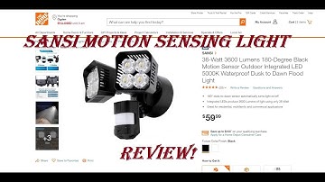 Sansi Security Light