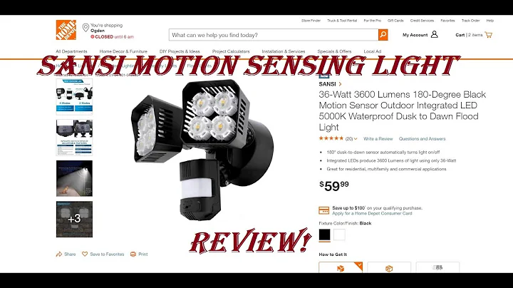 Sansi Security Light