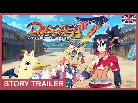 Disgaea 7: Vows of the Virtueless - Story Trailer (Nintendo Switch, PS4, PS5, Steam)