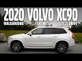 2020 Volvo XC90 Inscription T8 eAWD Hybrid SUV Walkaround, Test Drive, Review