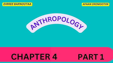 Anthropology Chapter 4 Part 1: Marginalization, Vulnerability and Minorities |in Afaan Oromoo