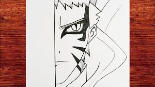 Como colorir - Naruto Baryon mode com ecolapis Faber.(tutorial