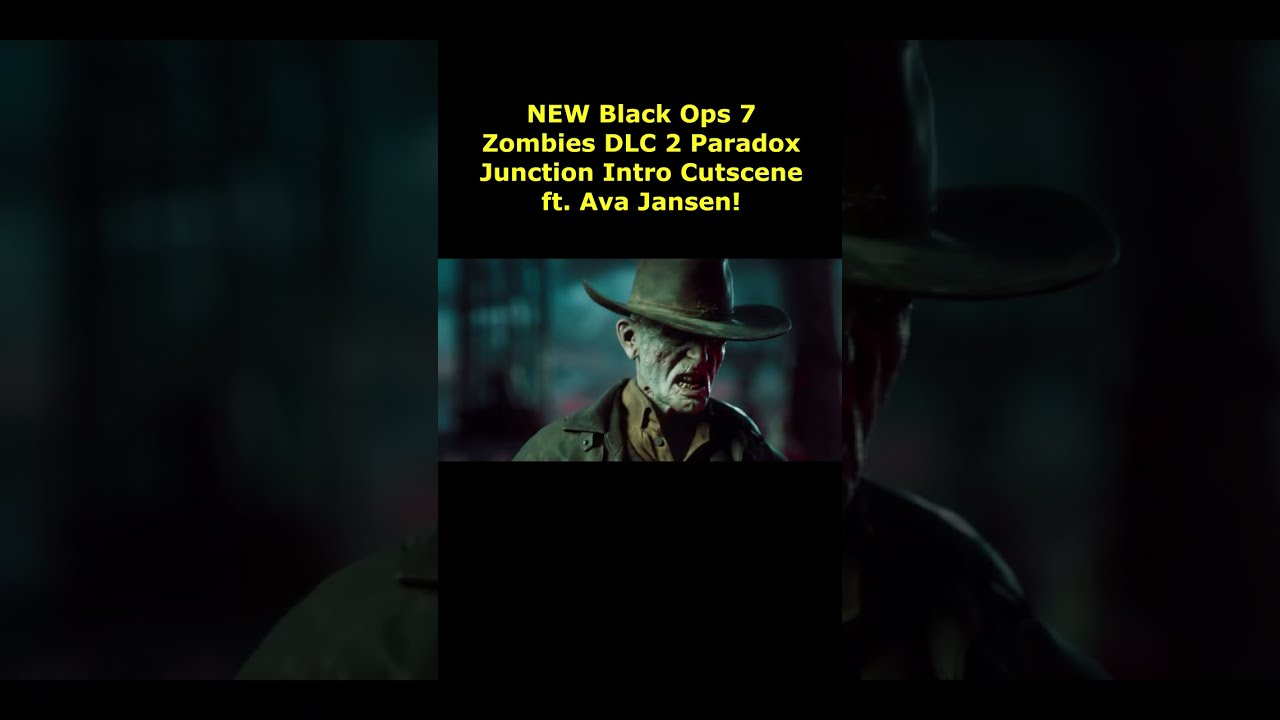 Ava Jansen returns! Black Ops 7 Zombies Paradox Junction Intro Cutscene! (Black Ops 7 Zombies DLC 2)