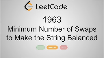 LeetCode 1963. Minimum Number of Swaps to Make the String Balanced | Python
