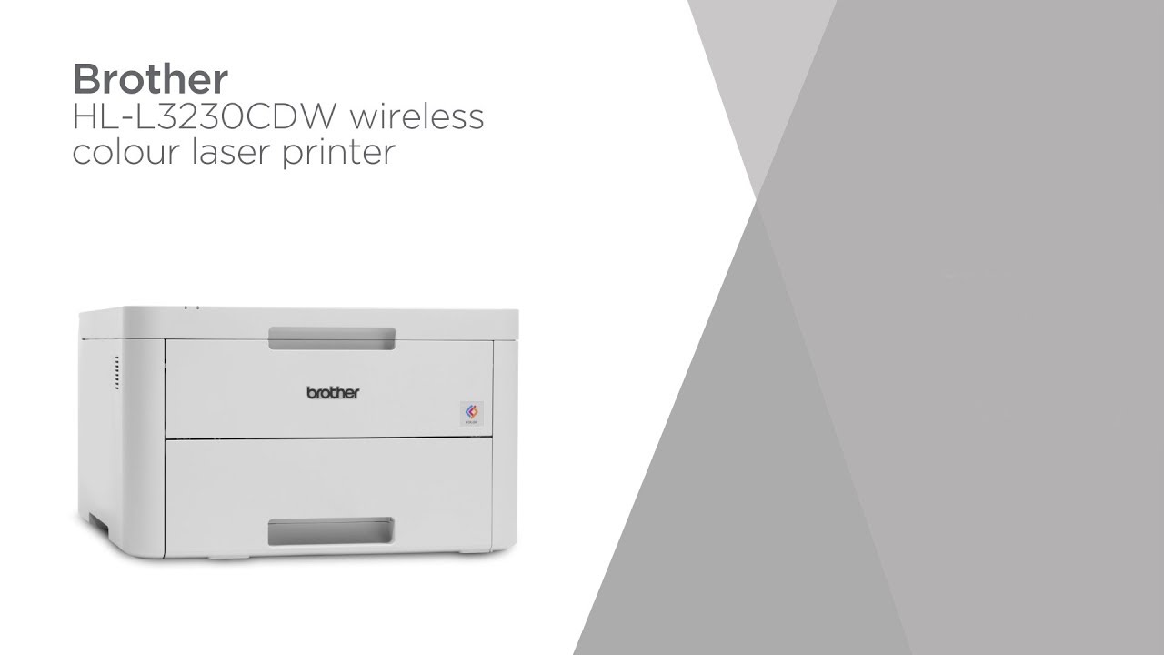 Brother HLL3230CDW Wireless Laser Printer Product Overview Currys